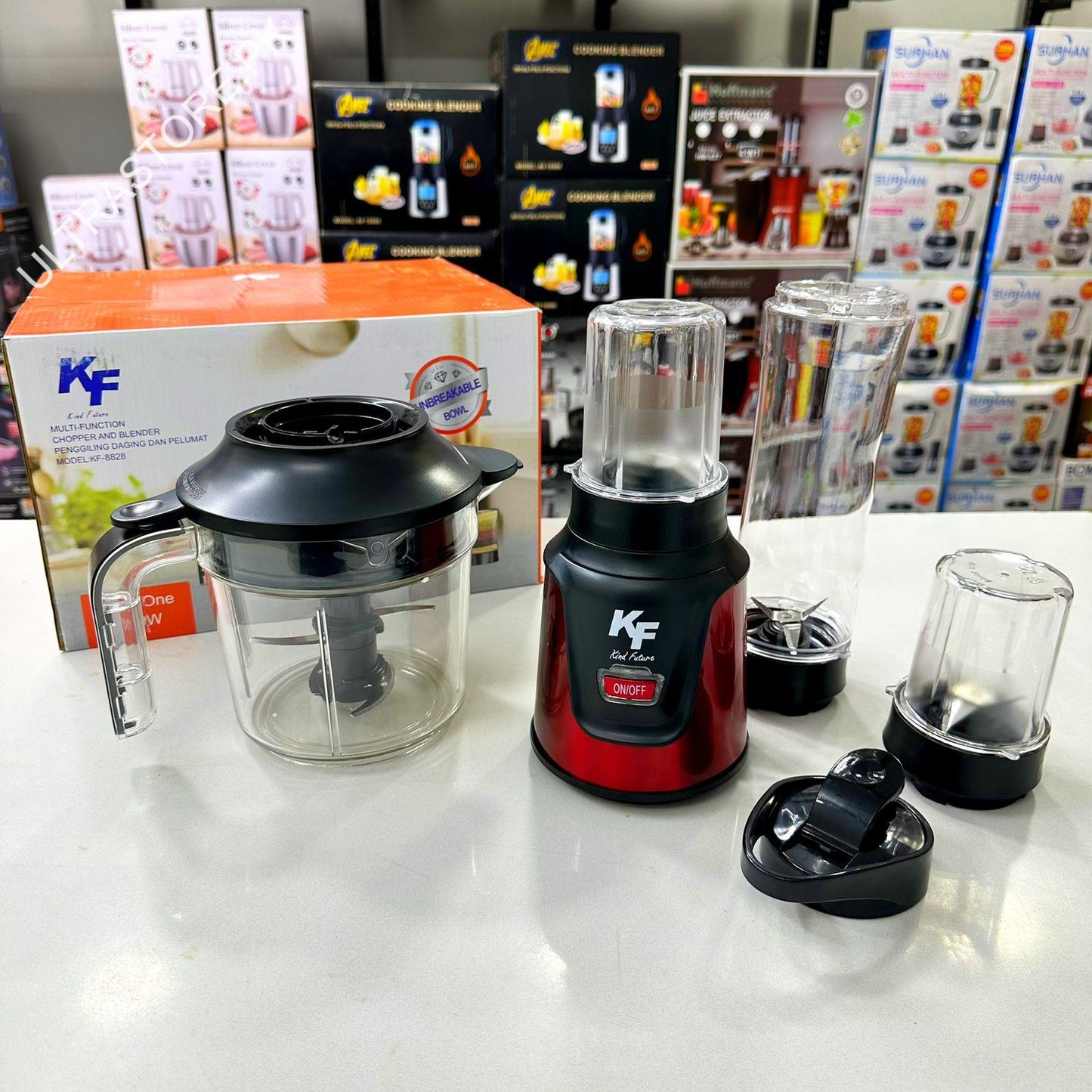 KF Multi-Function Chopper, Blender and Grinder Set